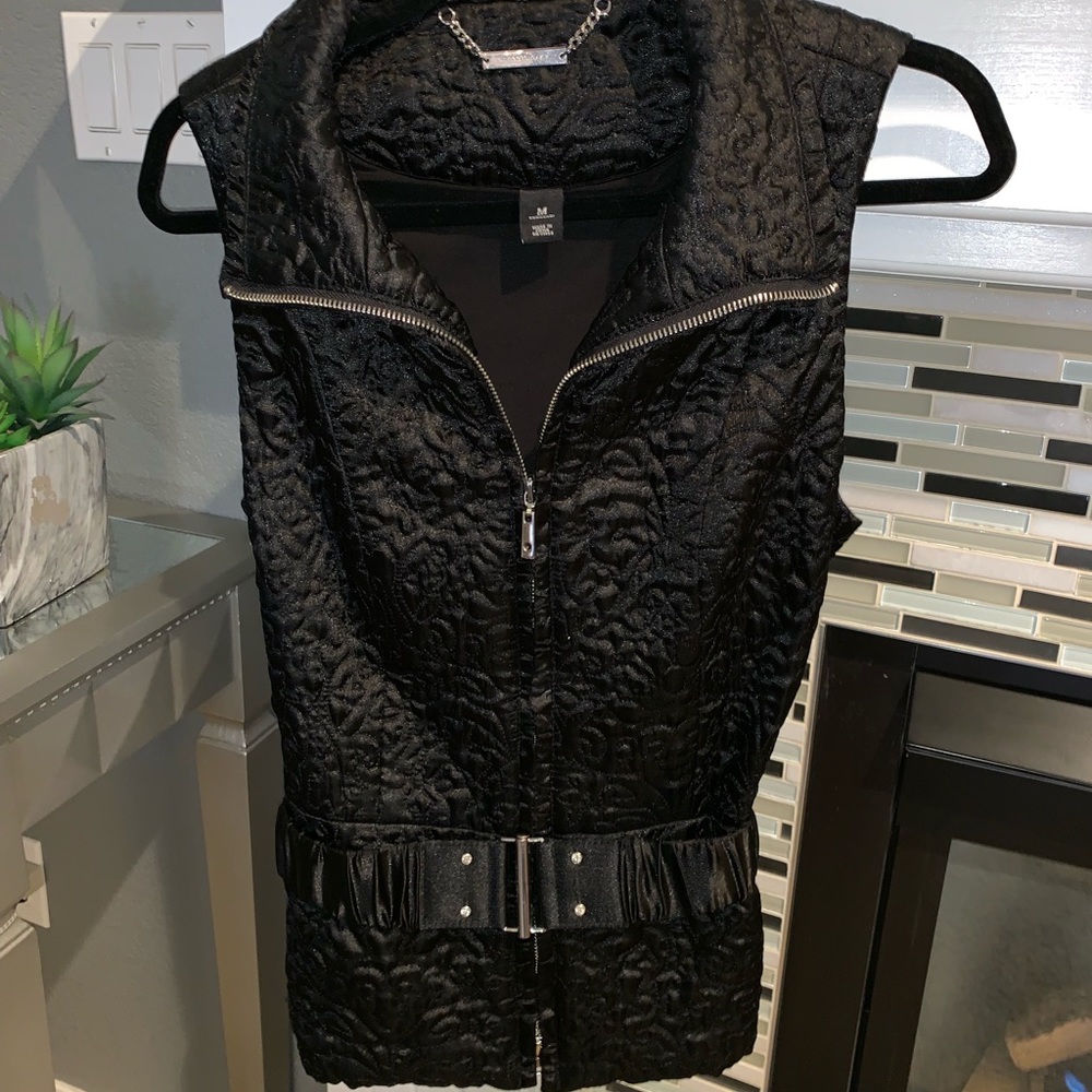 White House/ Black Market silk vest